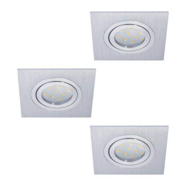 Set 3 spoturi Areitio Eglo 98637 - GU10 3X4,6W IP20