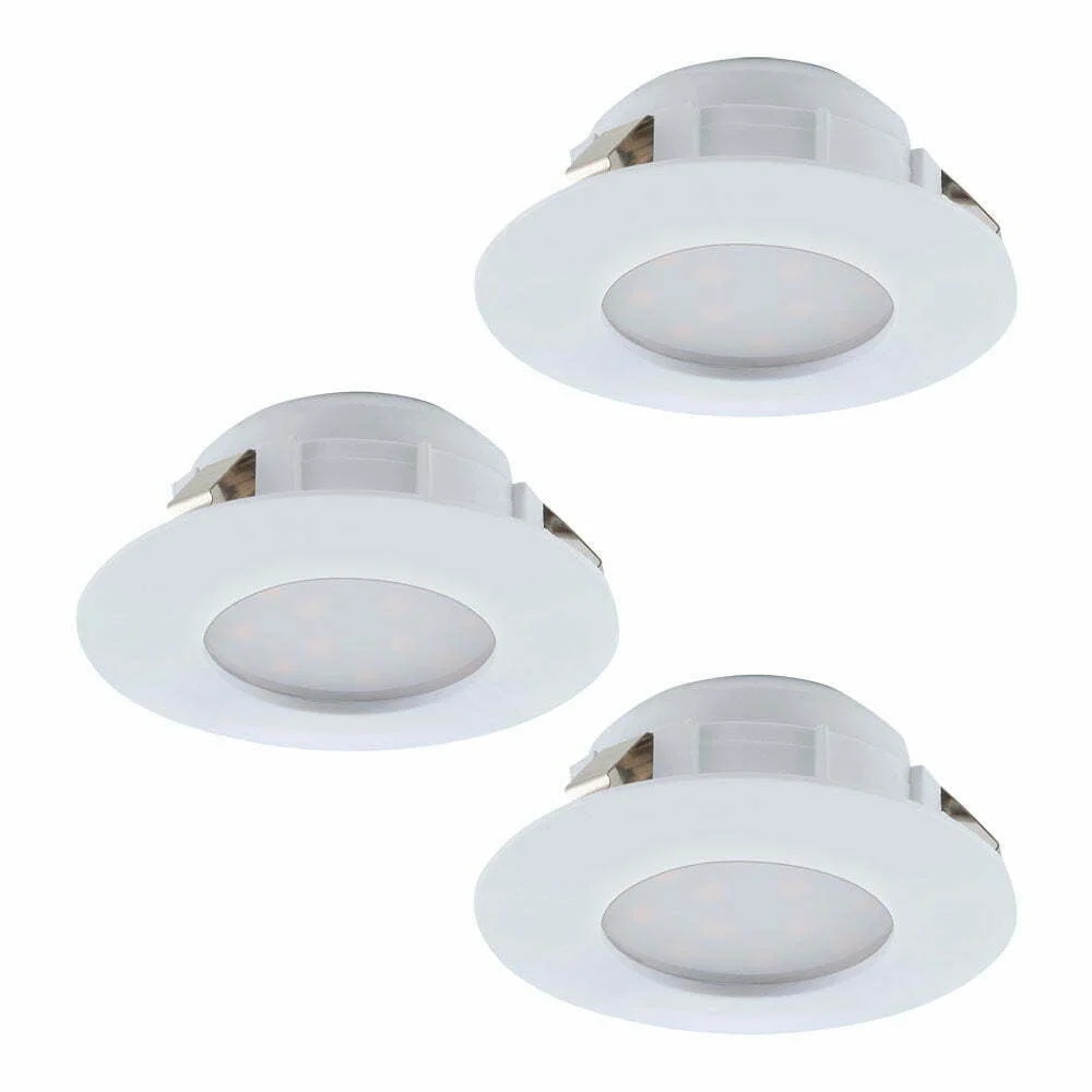 Set 3 spoturi Pineda Eglo 95821 – LED 3X4,9W 3000K IP44 D78 Set 3 spoturi Pineda Eglo 95821 - LED 3X4,9W 3000K IP44 D78