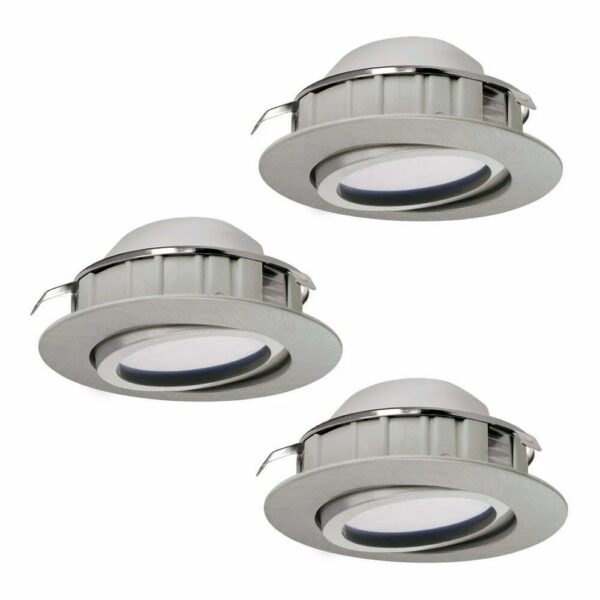Set 3 spoturi Pineda Eglo 95853 - LED 3X4,9W 3000K IP20 D84