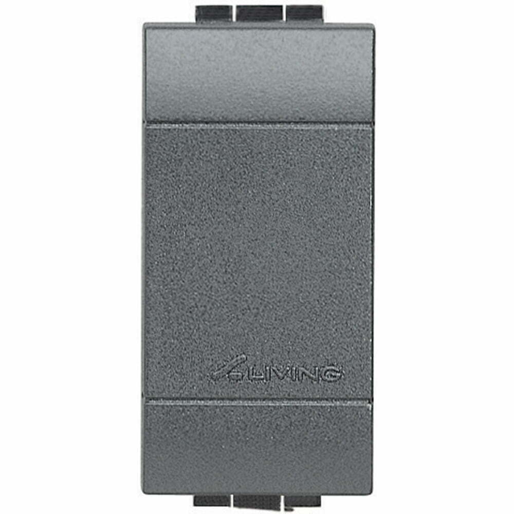 Tasta falsa Living Light Bticino 1Modul antracit L4950