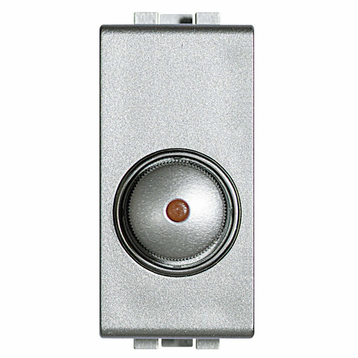 Variator de tensiune rotativ 100-500W Living Light Bticino 1M ,culoare aluminiu NT4406