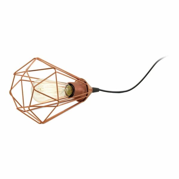 Veioza vintage EGLO TARBES 94197 - E27 1X60W D175mm - Otel - Cupru