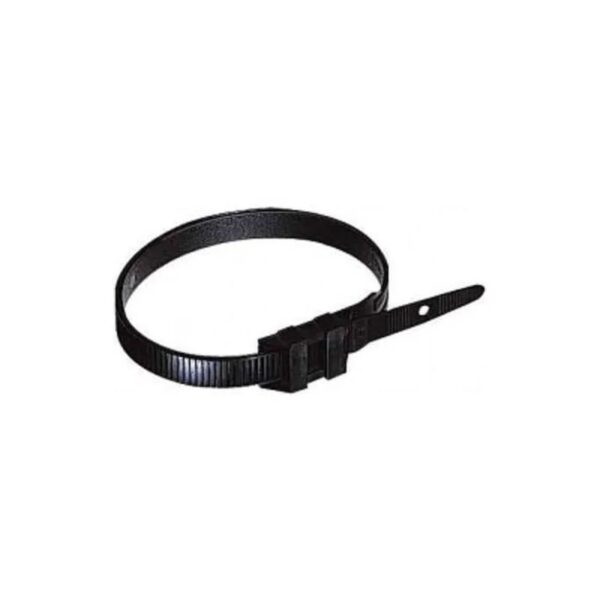 Brida plastic 7,8 x 180 black (100buc) - ELEMATIC – Bride, cleme, doze si alte accesorii, Brida plastic – vedere frontală