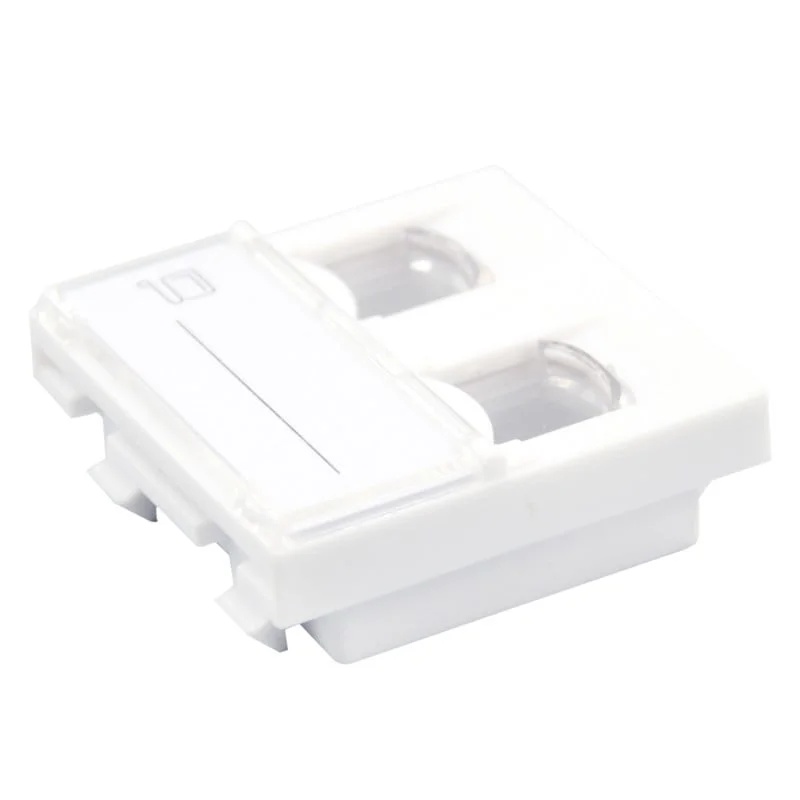 Faceplate 45×22.5 pentru 1x keystone (compatibil Legrand Mozaic) – Emtex Faceplate 45×22.5 pentru 1x keystone (compatibil Legrand Mozaic) – Emtex