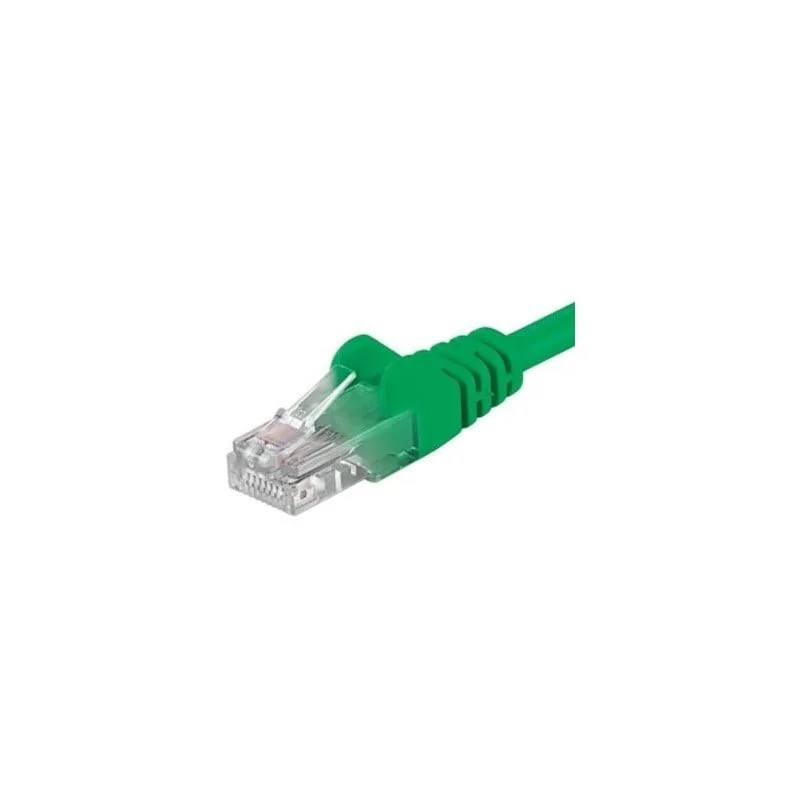 Patchcord UTP RJ45-RJ45 Cat.5e 2m, verde Patchcord UTP RJ45-RJ45 Cat.5e 2m, verde – Patch cord-uri UTP/FTP/SFTP, UTP – vedere frontală