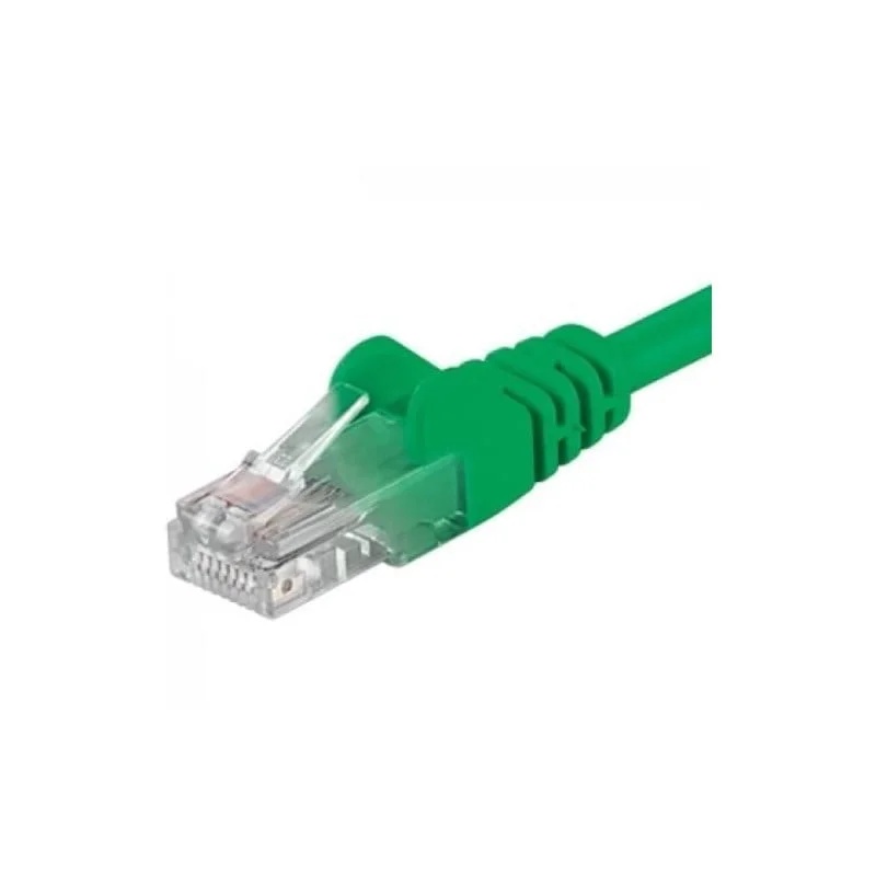 Patchcord UTP RJ45-RJ45 Cat.6, 5m, verde Patchcord UTP RJ45-RJ45 Cat.6, 5m, verde – Patch cord-uri UTP/FTP/SFTP, UTP – vedere frontală