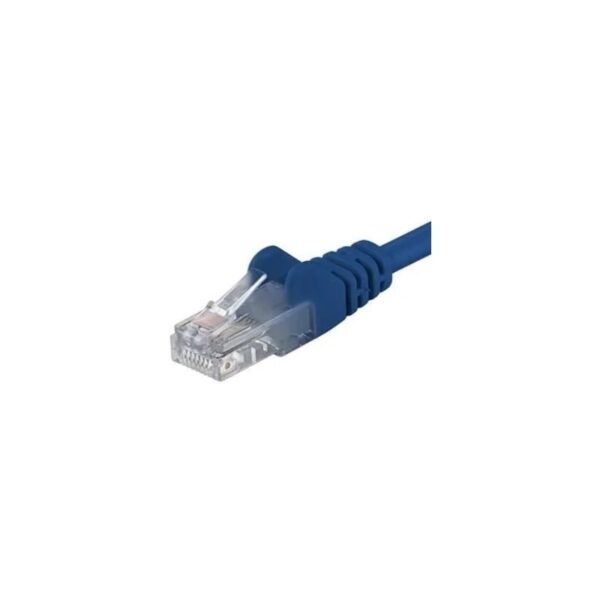 Patchcord UTP RJ45-RJ45 Cat.5e 2m, albastru – Patch cord-uri UTP/FTP/SFTP, UTP – vedere frontală