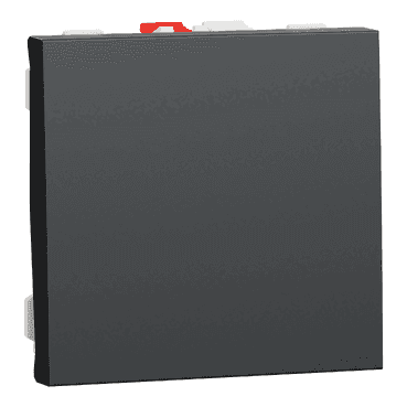Intrerupator cruce 10A 2m antracit Schneider Electric Noua Unica NU320554 – Antracit matt, Intrerupator cap cruce – vedere frontală – partener oficial Schneider Electric