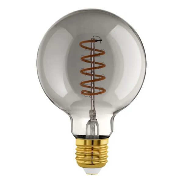 Bec E27-LED-G95 1X4W 2000K 150lm Eglo 110287 – Becuri, Iluminat SMART – vedere frontală – partener oficial Eglo