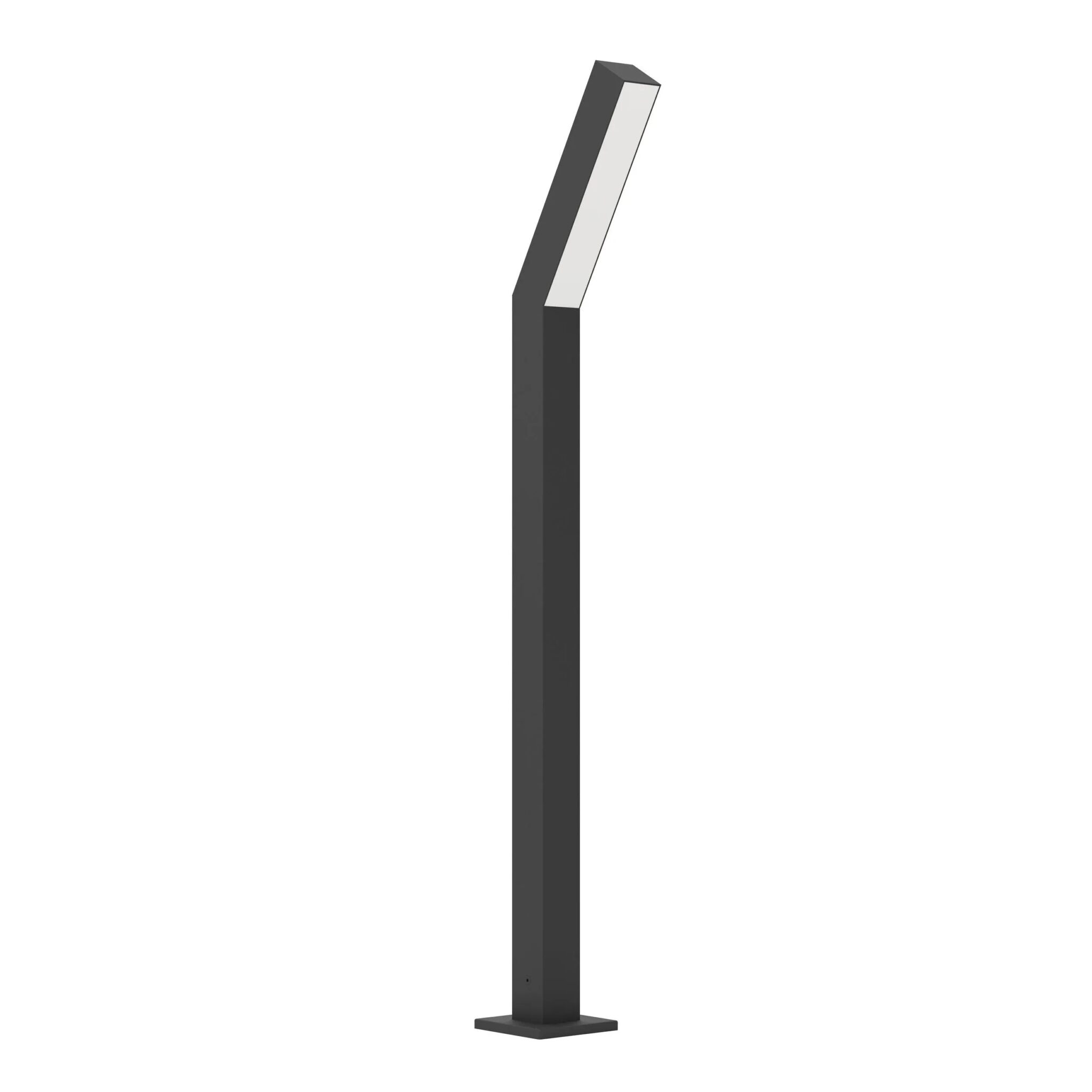 Lampadar UGENTO LED 2X4,5W 3000K IP44 790mm Eglo 900993 – Aluminiu, Otel, Negru, Plastic, Alb, 3000K, "9008606298198" – vedere frontală – partener oficial Eglo