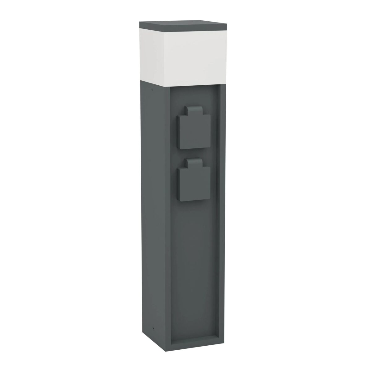 Priza iluminata de exterior PARK 5 E27 Eglo 901032 – Iluminat exterior, Corpuri de iluminat – vedere frontală – partener oficial Eglo