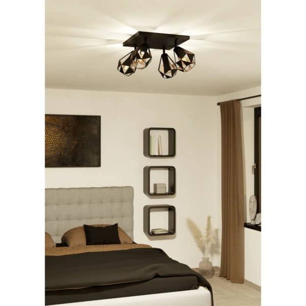 Aplica Carlton 7 Eglo 43718 - E27 4X40W IP20