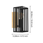 Aplica Cidraz Eglo 390165 - E27 1X40W IP20