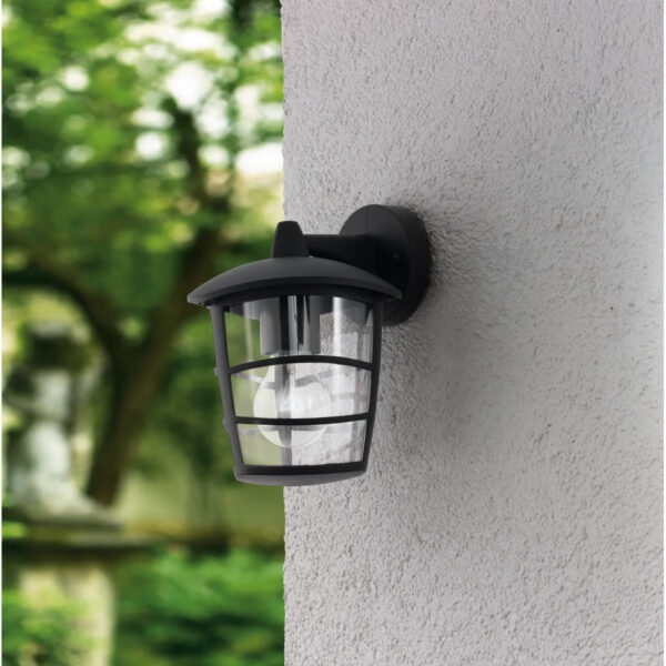 Aplica exterior EGLO ALORIA 93098 - E27 1X60W IP44 - Aluminiu turnat - Transparent