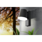 Aplica exterior EGLO CALDIERO 97146 - E27 1X10W IP44 - Otel zincat - Alb