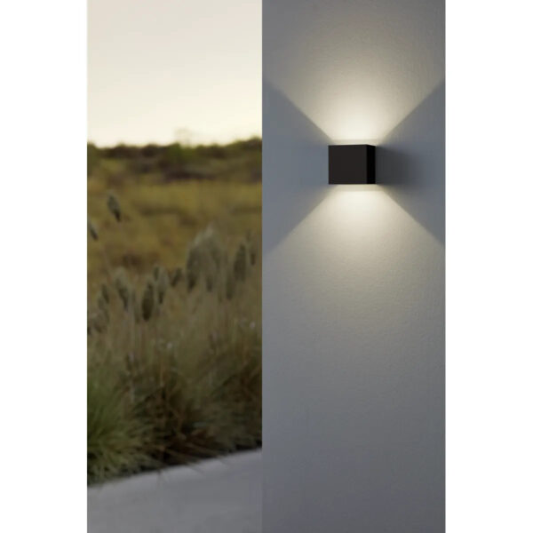 Aplica exterior EGLO CALPINO 97242 - LED 2X3.3W 680lm 3000K IP54 - Aluminiu turnat - Antracit