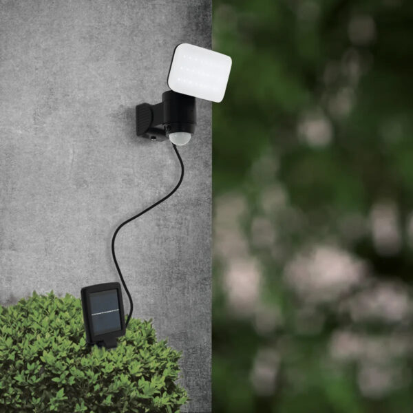 Aplica exterior EGLO CASABAS 98195 - SOLAR-LED 5W 470lm 6500K IP44 - Plastic - Alb