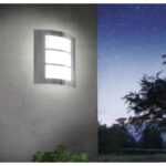 Aplica exterior EGLO CITY 88139 - E27 1X60W IP44 - Inox - Alb
