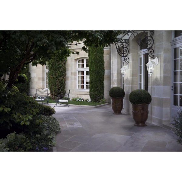 Aplica exterior EGLO LATERNA 5 22462 - E27 1X60W IP44 - Sticla - Alb