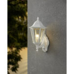 Aplica exterior EGLO NAVEDO 93447 - E27 1X60W IP44 - Sticla - Alb