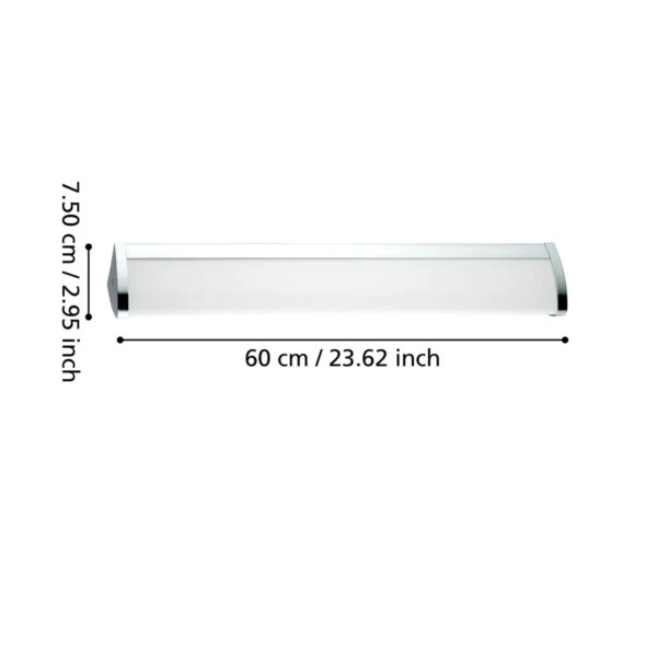 Aplica Gita 2 Eglo 94713 - LED 16W 4000K IP44