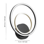 Aplica Lanacera Eglo 390088 - LED 1X12W,4X2,1W 3000K IP20