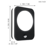 Aplica Madriz Eglo 99584 - LED 2X3,6W 3000K IP44