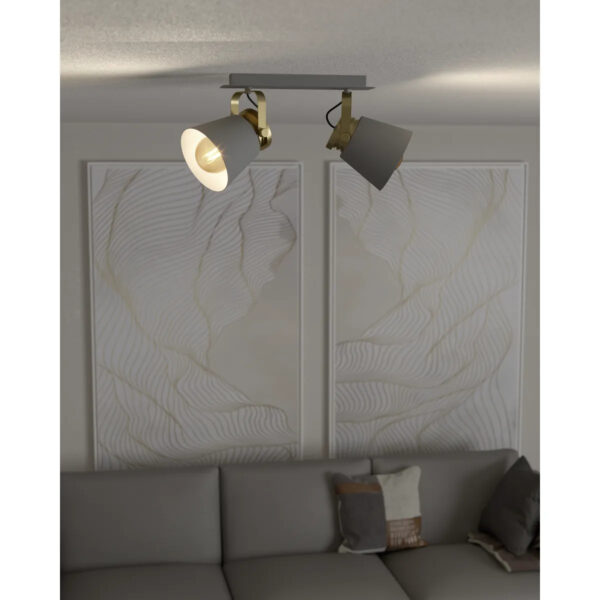 Aplica Twicken Eglo 43836 - E27 2X40W IP20