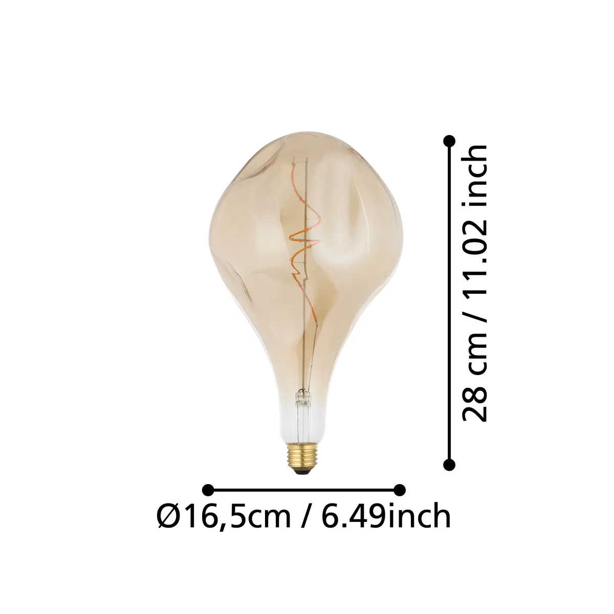 Bec E27 LED D165 1X4W 1800K Eglo 110233