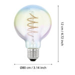 Bec E27 LED G80 1X4W 2000K Eglo 110206