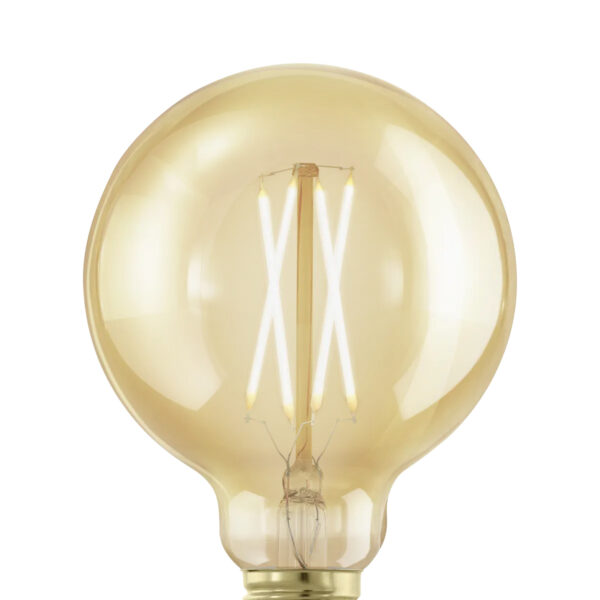 Bec E27 LED G95 1X4W 1700K Eglo 110064 – Becuri, Corpuri de iluminat – detaliu material și finisaj – partener oficial Eglo