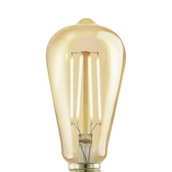 Bec E27 LED ST64 1X4W 1700K Eglo 110067 – Becuri, Corpuri de iluminat – detaliu material și finisaj – partener oficial Eglo