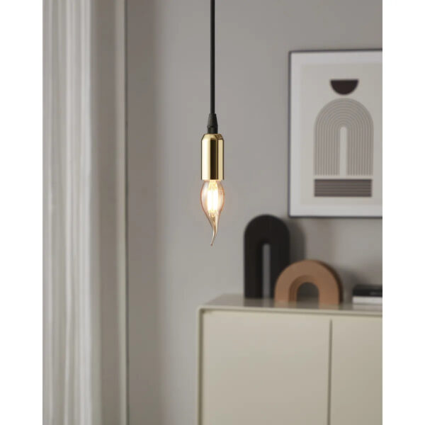 Bec E14 LED CF35 1X4W 1700K Eglo 110071 – Becuri, Corpuri de iluminat – imagine în ambient modern – partener oficial Eglo