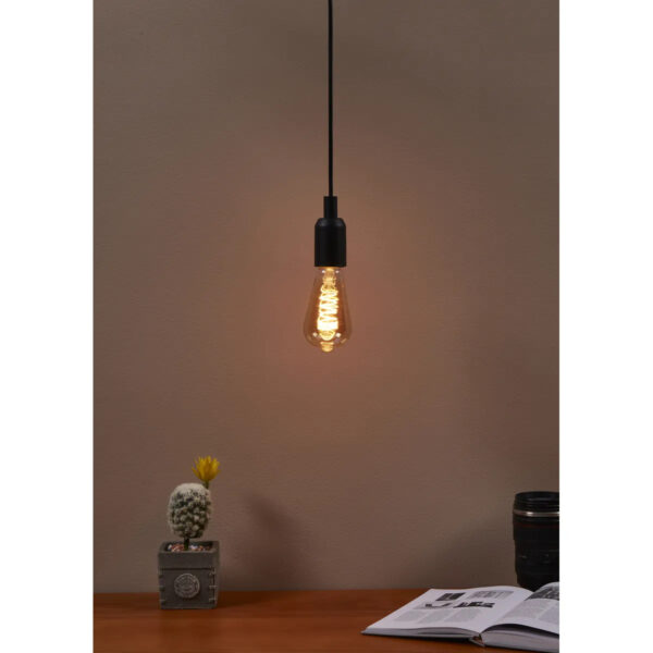 Bec E27 LED ST64 1X4W 2200K Eglo 110083 – Becuri, Corpuri de iluminat – imagine în ambient modern – partener oficial Eglo