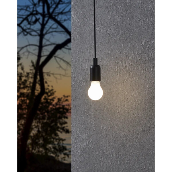 Bec E27 LED A60 1X4,5W 3000K Eglo 110189 – Becuri, Corpuri de iluminat – imagine în ambient modern – partener oficial Eglo