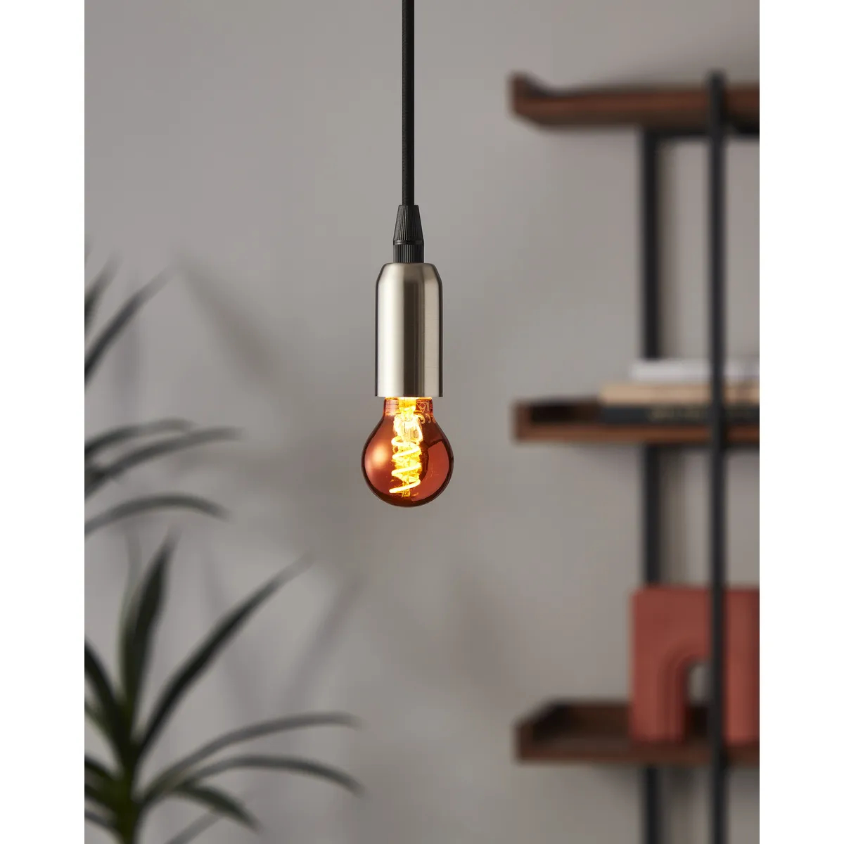 Bec E14 LED P45 1X4W 2000K Eglo 110197 – Becuri, Corpuri de iluminat – imagine în ambient modern – partener oficial Eglo