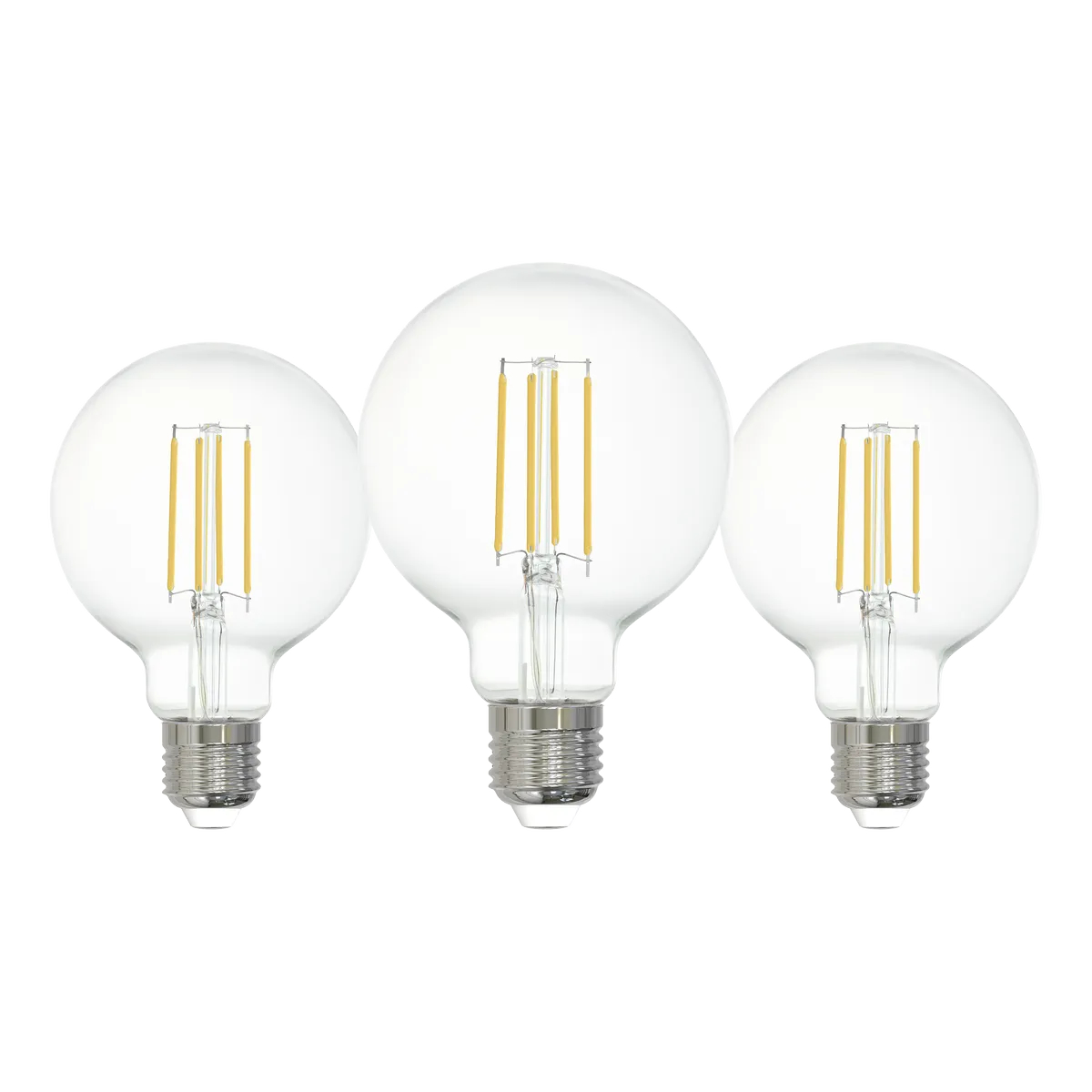 Bec E27 LED G80 3X4W 2700K 470lm Eglo 11351 – Becuri, Corpuri de iluminat – vedere frontală – partener oficial Eglo