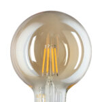 Bec E27 LED G95 1X4,9W 2200K Eglo 12224 – Becuri, Iluminat SMART – detaliu material și finisaj – partener oficial Eglo