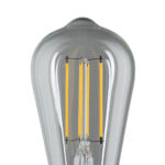 Bec E27 LED ST64 1X6W 2700K Eglo 12227 – Becuri, Iluminat SMART – detaliu material și finisaj – partener oficial Eglo