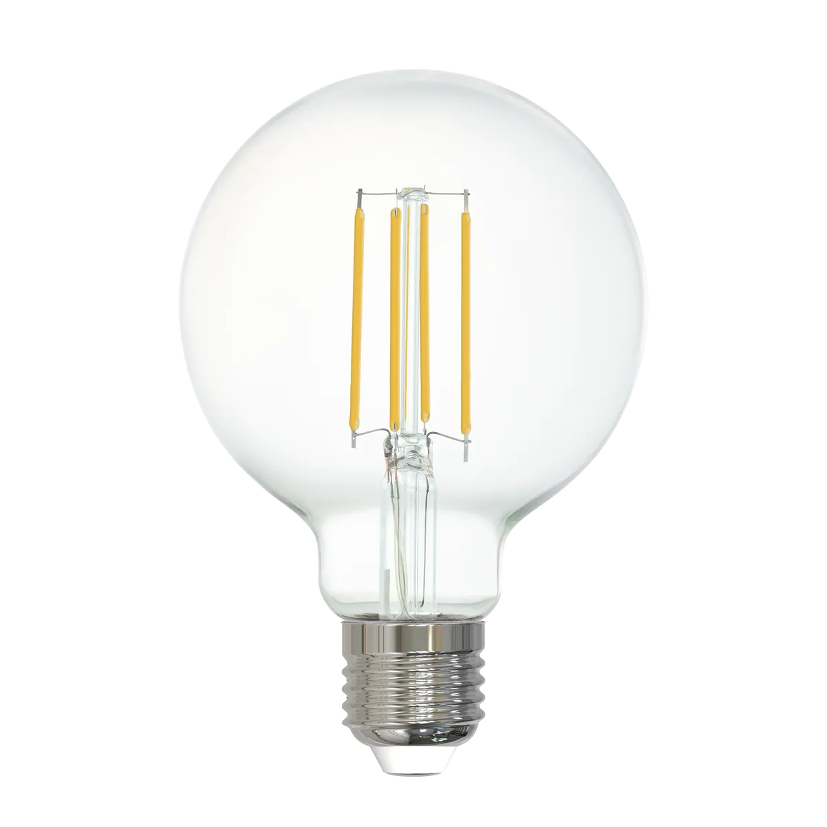 Bec E27 LED G80 1X6W 2700K Eglo 12228 – Becuri, Iluminat SMART – vedere frontală – partener oficial Eglo
