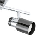 Aplica spot EGLO DAVIDA 1 30833 - GU10 2X5W - Otel - Nichel Nero – Iluminat interior, Corpuri de iluminat – detaliu material și finisaj – partener oficial Eglo