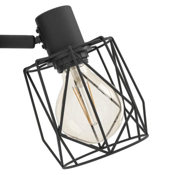 Aplica EGLO TONERIA 39004 - LED 12W 1200lm 4000K - Cristal - Transparent – Otel inoxidabil, Crom, Sticla stralucitoare, Clar, 4000K, "9002759390044" – detaliu material și finisaj – partener oficial Eglo