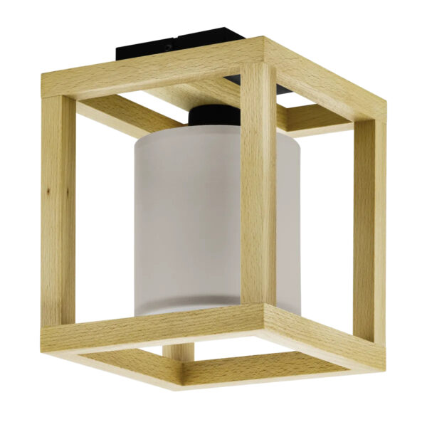 Plafoniera GRANADOS E27 1X25W Eglo 390105 – Iluminat interior, Stars of Light (Crystal & Design) – vedere frontală – partener oficial Eglo