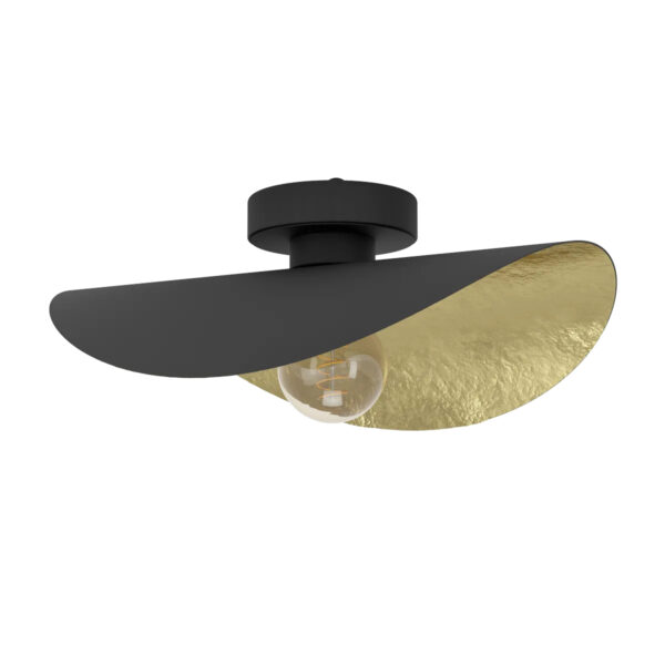 Plafoniera SACEDA E27 1X40W 410x340mm Eglo 390391 – Iluminat interior, Stars of Light (Crystal & Design) – vedere frontală – partener oficial Eglo