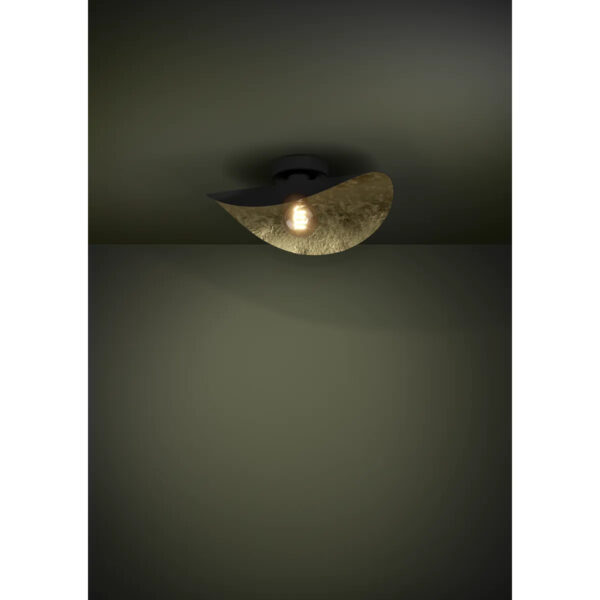 Plafoniera SACEDA E27 1X40W 410x340mm Eglo 390391 – Iluminat interior, Stars of Light (Crystal & Design) – imagine în ambient modern – partener oficial Eglo
