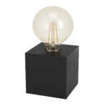 Veioza PRESTWICK 2 E27 1X40W Eglo 43734 – Iluminat interior, Vintage – vedere frontală – partener oficial Eglo