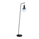 Lampadar CRANLEY E27 1X40W Eglo 43758 – Otel, Negru, "9002759437589" – vedere frontală – partener oficial Eglo