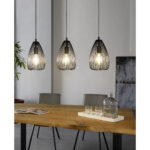 Lustra vintage EGLO CLEVEDON 49142 - E27 3X60W - Otel - Negru – Iluminat interior, Vintage – imagine în ambient modern – partener oficial Eglo