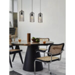 Lustra vintage EGLO ROCCAMENA 49645 - E27 3X60W - Otel - Cupru - Negru – Iluminat interior, Vintage – imagine în ambient modern – partener oficial Eglo