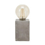 Veioza vintage EGLO PRESTWICK 49812 - E27 1X60W - Ceramica - Gri – Iluminat interior, Vintage – vedere frontală – partener oficial Eglo